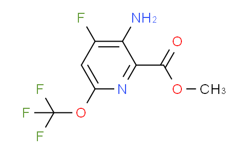 AM193862 | 1804019-76-8 | Methyl 3-amino-4-fluoro-6-(trifluoromethoxy)pyridine-2-carboxylate