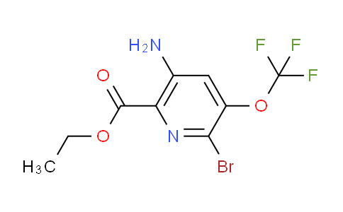 AM193871 | 1805934-22-8 | Ethyl 5-amino-2-bromo-3-(trifluoromethoxy)pyridine-6-carboxylate