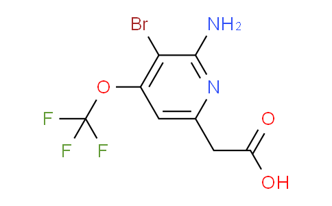 AM193874 | 1806175-58-5 | 2-Amino-3-bromo-4-(trifluoromethoxy)pyridine-6-acetic acid