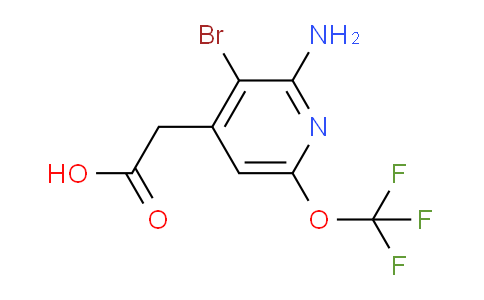 AM193878 | 1805934-26-2 | 2-Amino-3-bromo-6-(trifluoromethoxy)pyridine-4-acetic acid