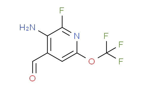 3-Amino-2-fluoro-6-(trifluoromethoxy)pyridine-4-carboxaldehyde