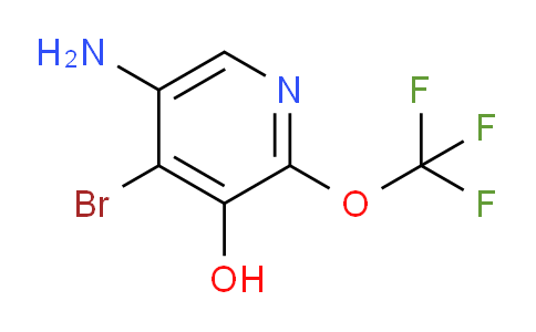 5-Amino-4-bromo-3-hydroxy-2-(trifluoromethoxy)pyridine