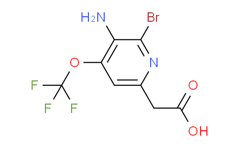 AM193893 | 1806178-73-3 | 3-Amino-2-bromo-4-(trifluoromethoxy)pyridine-6-acetic acid