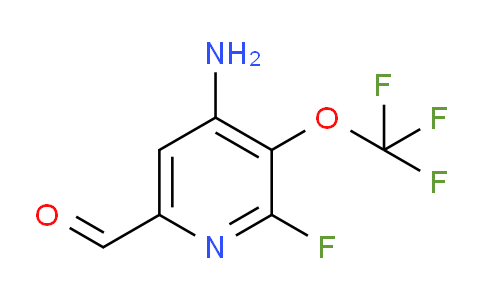 AM193897 | 1806147-54-5 | 4-Amino-2-fluoro-3-(trifluoromethoxy)pyridine-6-carboxaldehyde