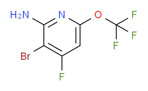 AM193899 | 1804006-20-9 | 2-Amino-3-bromo-4-fluoro-6-(trifluoromethoxy)pyridine