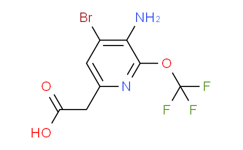 AM193900 | 1804527-40-9 | 3-Amino-4-bromo-2-(trifluoromethoxy)pyridine-6-acetic acid