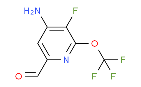 AM193903 | 1804030-79-2 | 4-Amino-3-fluoro-2-(trifluoromethoxy)pyridine-6-carboxaldehyde