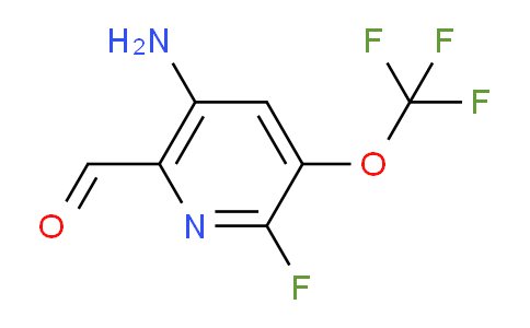 AM193907 | 1806147-62-5 | 5-Amino-2-fluoro-3-(trifluoromethoxy)pyridine-6-carboxaldehyde