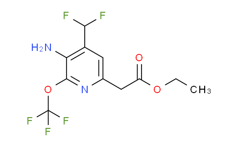 AM19391 | 1803431-47-1 | Ethyl 3-amino-4-(difluoromethyl)-2-(trifluoromethoxy)pyridine-6-acetate