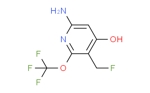 6-Amino-3-(fluoromethyl)-4-hydroxy-2-(trifluoromethoxy)pyridine