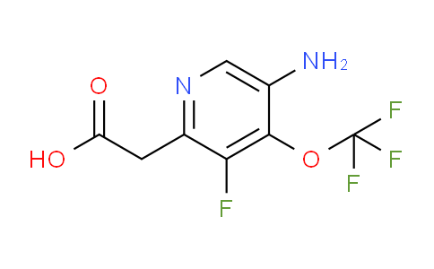 5-Amino-3-fluoro-4-(trifluoromethoxy)pyridine-2-acetic acid