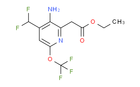 AM19394 | 1804537-81-2 | Ethyl 3-amino-4-(difluoromethyl)-6-(trifluoromethoxy)pyridine-2-acetate