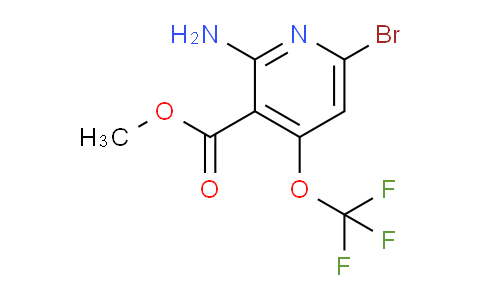 AM193949 | 1804526-11-1 | Methyl 2-amino-6-bromo-4-(trifluoromethoxy)pyridine-3-carboxylate
