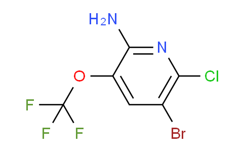 AM193954 | 1804523-29-2 | 2-Amino-5-bromo-6-chloro-3-(trifluoromethoxy)pyridine