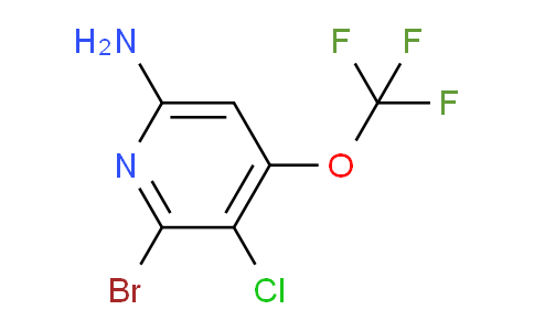 6-Amino-2-bromo-3-chloro-4-(trifluoromethoxy)pyridine
