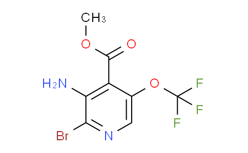 AM193959 | 1804005-33-1 | Methyl 3-amino-2-bromo-5-(trifluoromethoxy)pyridine-4-carboxylate