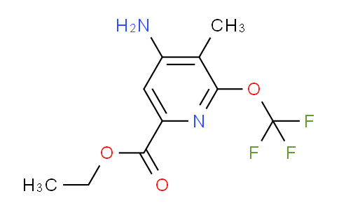 AM193966 | 1803525-08-7 | Ethyl 4-amino-3-methyl-2-(trifluoromethoxy)pyridine-6-carboxylate