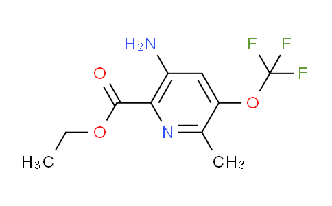 AM193970 | 1805965-57-4 | Ethyl 5-amino-2-methyl-3-(trifluoromethoxy)pyridine-6-carboxylate