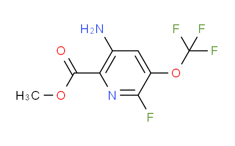 AM193973 | 1803645-09-1 | Methyl 5-amino-2-fluoro-3-(trifluoromethoxy)pyridine-6-carboxylate