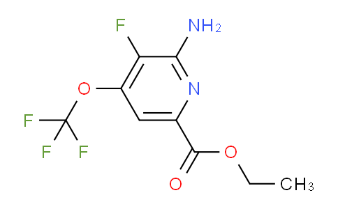 AM193980 | 1806189-11-6 | Ethyl 2-amino-3-fluoro-4-(trifluoromethoxy)pyridine-6-carboxylate