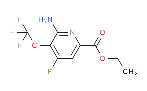 AM193983 | 1805946-98-8 | Ethyl 2-amino-4-fluoro-3-(trifluoromethoxy)pyridine-6-carboxylate