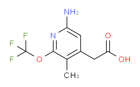 6-Amino-3-methyl-2-(trifluoromethoxy)pyridine-4-acetic acid