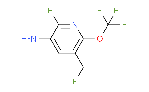 3-Amino-2-fluoro-5-(fluoromethyl)-6-(trifluoromethoxy)pyridine
