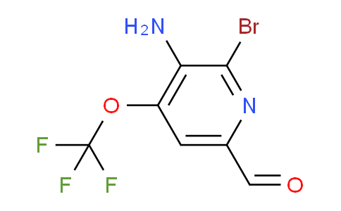 AM194001 | 1803926-56-8 | 3-Amino-2-bromo-4-(trifluoromethoxy)pyridine-6-carboxaldehyde