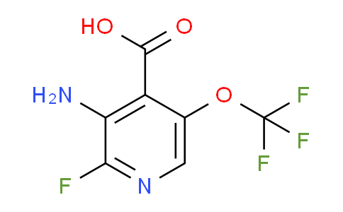 AM194012 | 1803538-19-3 | 3-Amino-2-fluoro-5-(trifluoromethoxy)pyridine-4-carboxylic acid