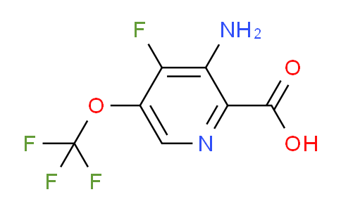 AM194020 | 1804522-70-0 | 3-Amino-4-fluoro-5-(trifluoromethoxy)pyridine-2-carboxylic acid