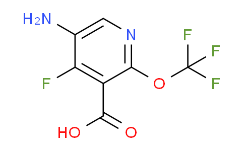AM194022 | 1804588-13-3 | 5-Amino-4-fluoro-2-(trifluoromethoxy)pyridine-3-carboxylic acid