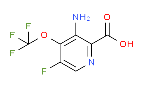 AM194024 | 1803482-63-4 | 3-Amino-5-fluoro-4-(trifluoromethoxy)pyridine-2-carboxylic acid