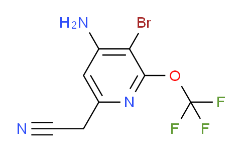 AM194035 | 1804036-30-3 | 4-Amino-3-bromo-2-(trifluoromethoxy)pyridine-6-acetonitrile