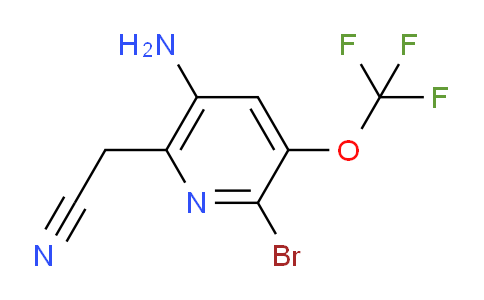 AM194038 | 1804523-78-1 | 5-Amino-2-bromo-3-(trifluoromethoxy)pyridine-6-acetonitrile