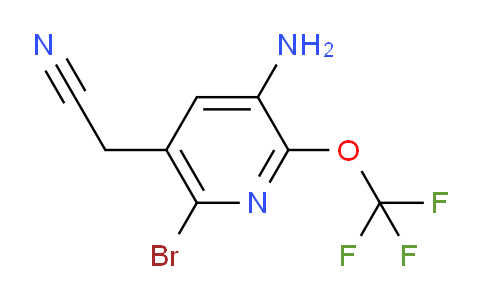 AM194040 | 1806184-07-5 | 3-Amino-6-bromo-2-(trifluoromethoxy)pyridine-5-acetonitrile