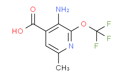AM194043 | 1804588-71-3 | 3-Amino-6-methyl-2-(trifluoromethoxy)pyridine-4-carboxylic acid
