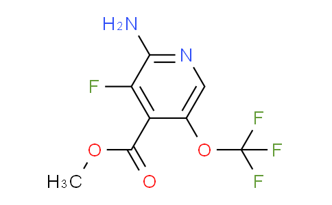 Methyl 2-amino-3-fluoro-5-(trifluoromethoxy)pyridine-4-carboxylate