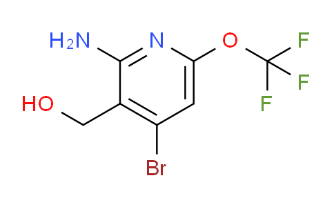 2-Amino-4-bromo-6-(trifluoromethoxy)pyridine-3-methanol