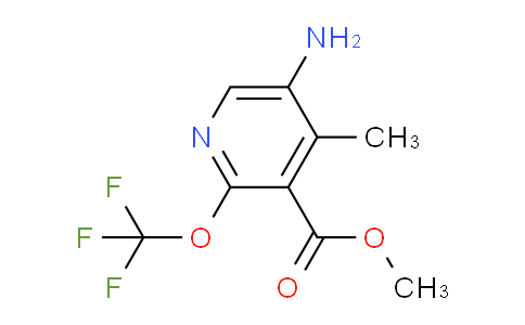 AM194051 | 1804018-34-5 | Methyl 5-amino-4-methyl-2-(trifluoromethoxy)pyridine-3-carboxylate