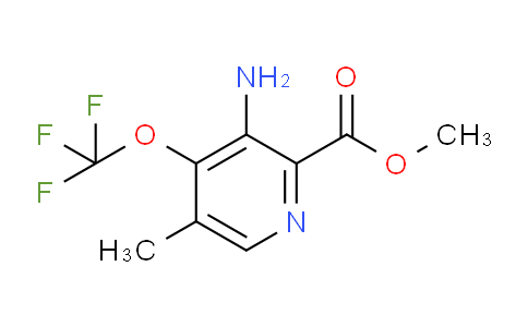 AM194053 | 1804579-36-9 | Methyl 3-amino-5-methyl-4-(trifluoromethoxy)pyridine-2-carboxylate