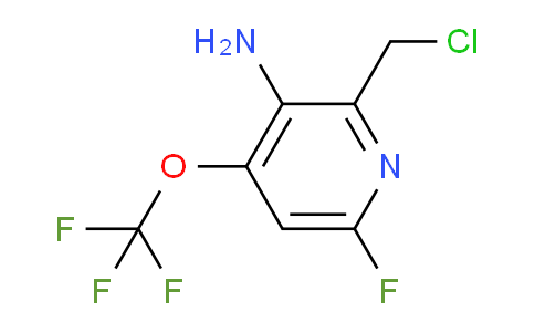 AM194067 | 1806145-87-8 | 3-Amino-2-(chloromethyl)-6-fluoro-4-(trifluoromethoxy)pyridine