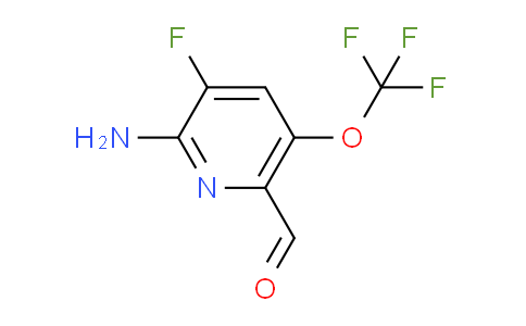AM194075 | 1804569-38-7 | 2-Amino-3-fluoro-5-(trifluoromethoxy)pyridine-6-carboxaldehyde