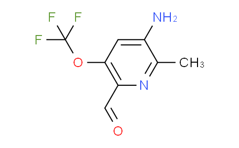 AM194082 | 1804017-45-5 | 3-Amino-2-methyl-5-(trifluoromethoxy)pyridine-6-carboxaldehyde