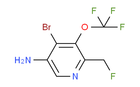 AM194096 | 1804610-10-3 | 5-Amino-4-bromo-2-(fluoromethyl)-3-(trifluoromethoxy)pyridine