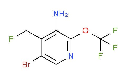 AM194098 | 1803919-17-6 | 3-Amino-5-bromo-4-(fluoromethyl)-2-(trifluoromethoxy)pyridine