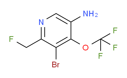 AM194105 | 1803919-30-3 | 5-Amino-3-bromo-2-(fluoromethyl)-4-(trifluoromethoxy)pyridine