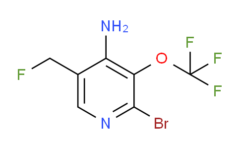 AM194107 | 1806183-43-6 | 4-Amino-2-bromo-5-(fluoromethyl)-3-(trifluoromethoxy)pyridine