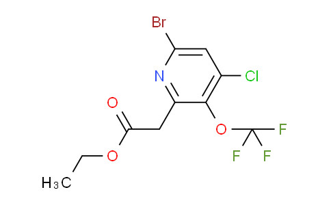 AM19411 | 1804636-28-9 | Ethyl 6-bromo-4-chloro-3-(trifluoromethoxy)pyridine-2-acetate