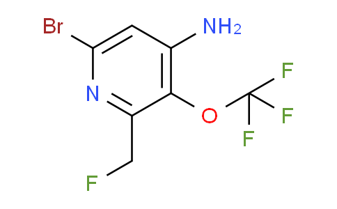 AM194111 | 1804574-82-0 | 4-Amino-6-bromo-2-(fluoromethyl)-3-(trifluoromethoxy)pyridine