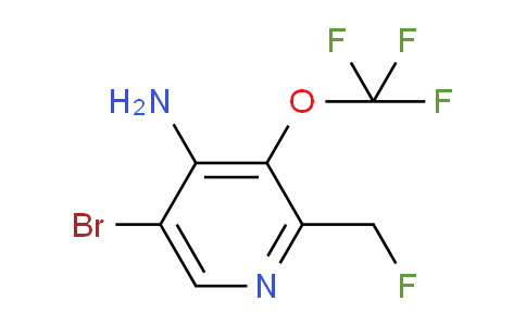 AM194113 | 1805984-79-5 | 4-Amino-5-bromo-2-(fluoromethyl)-3-(trifluoromethoxy)pyridine